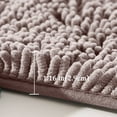 thumbnail image 7 of Sanmadrola Shaggy Bathroom Rugs Non-Slip Absorbent Thick Soft Bath Rug Mat for Bathroom， Polyester， Gray， 2 Pack， 23.6x15.7 Inches/ 31.5x19.7 Inches, 7 of 7