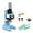 Blue-BU-home supplies, variant on KTTECTOA Early Childhood Education Biological Science HD 100X 400X 1200X Microscope Toy Primary School Children's Experimental Equipment Clearance Outdoor Toys Canada Days Girl Toys