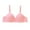 Hot Pink, variant on Women's Small Chest B-Cup Lace Bra,Steel Ring Dual-Purpose Cup,Lightweight Breathable Bras for Women Black 80B