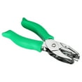 thumbnail image 3 of Uxcell 0.2" Single Hole Punch Handheld Hole Puncher with Soft Grip Square Shape Metal Paper Puncher, Green, 3 of 7