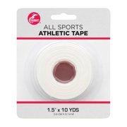 Cramer Team Color Athletic Tape, White, Easy Tear, Ankle/Wrist Taping, Single Roll, 1.5 X 10 Yard