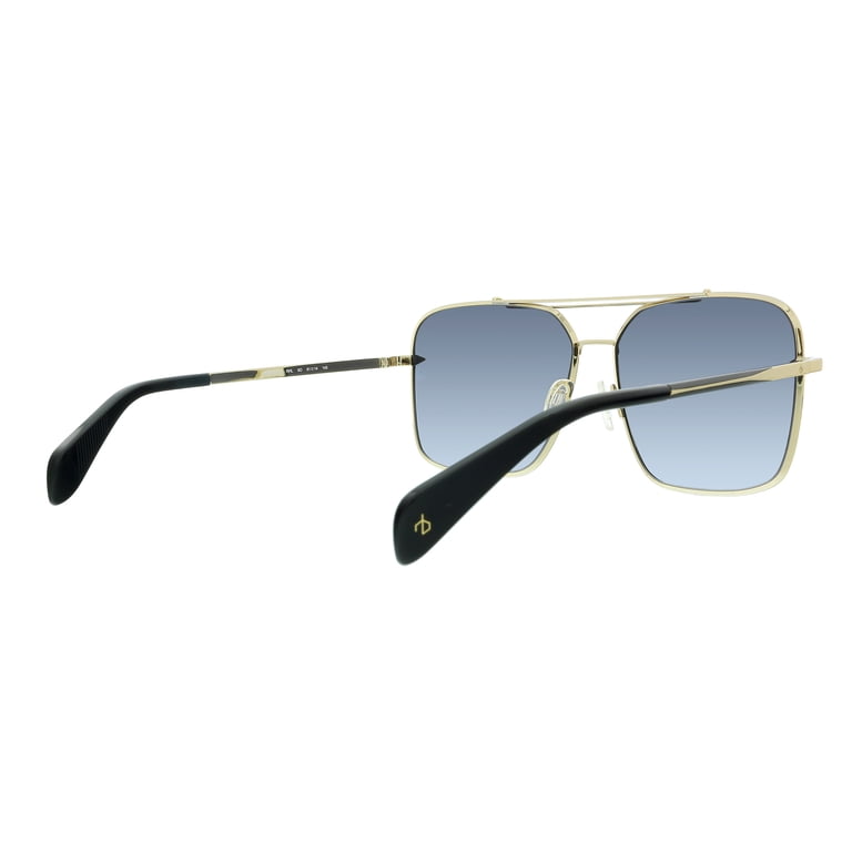 rag bone Oversized Square Sunglasses Gold Black/Dark Grey  display picture 1