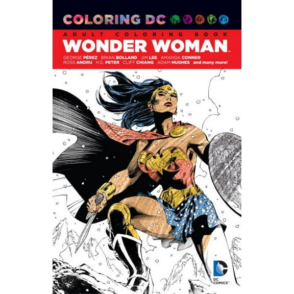 Colouring DC Wonder Woman