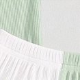 thumbnail image 4 of TOWED22 Infant Girl Summer Fashion Clothes 2pcs Set Sleeveless Tank Tee and Casual Shorts Sets Outfits Clothing(Light Green,2-3 Y), 4 of 8