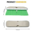 thumbnail image 5 of Nanoskin Premium 10-Inch Green Nylon Fountain Vehicle Wash Brush with Flagged-Tip Bristles, Flow-Thru Hole & Tempered Handle Hole, Car/Truck/RV Detailing | Cleaning Tool for Professional and Home Use, 5 of 6