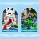 thumbnail image 4 of 1165pcs Architectural Castle Street View Series Assembled Gifts, Fantasy Fairy Tale Blue Castle Building Block Toy, Adult Children Home Decoration Ornaments, 4 of 4