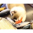thumbnail image 2 of Forme de Poisson Lavable Réaliste Chaton Chat Menthe Jouer Velours Cataire Jouet Interactif, 2 of 5