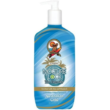 Australian Gold Moisture Lock Tan Extender 16 oz (Pack of 3)