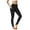 #0 Basic Black, variant on FITTOO High Waist Yoga Pants with Pockets for Women Tummy Control Yoga Leggings 4 Way Stretch Workout Pants