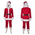 thumbnail image 3 of Disfraz de Papá Noel Art the Clown Terrifier 3 para adultos, disfraz de fantasía para hombre y mujer, máscara, traje de carnaval de Halloween, 3 of 5