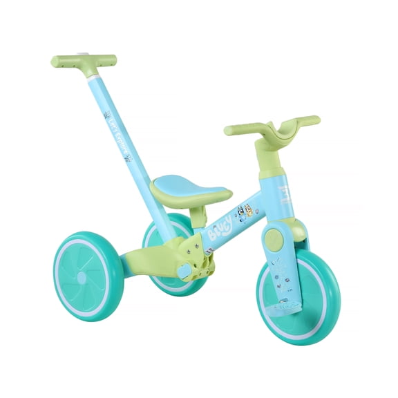 Dynacraft Bluey Unisex Non-Electric 3-in-1 Push Tricycle