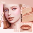 thumbnail image 4 of Set de pintalabios Oulac Moisture Nude Brown, 3 unidades con aceite de rosa de damasco, 4 of 7