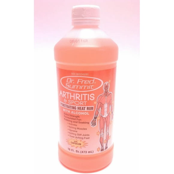 Arthritis Sport Rubbing Alcohol
