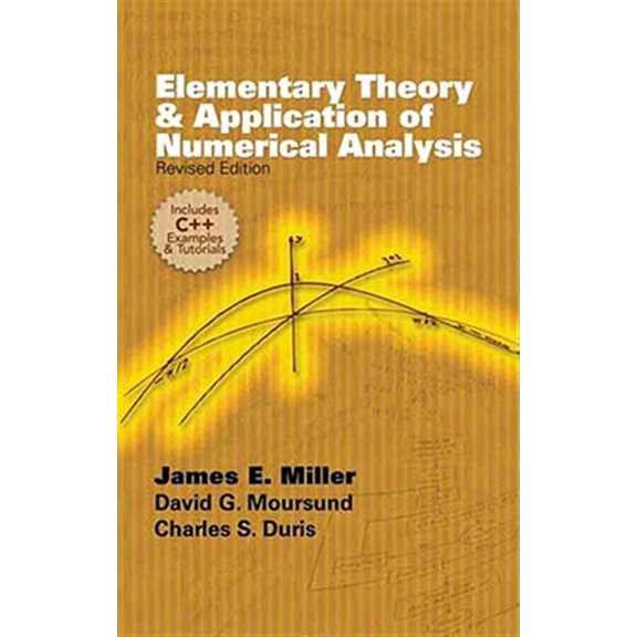 Pre-Owned Dover Books on Mathematics: Elementary Theory and Application of Numerical Analysis : Revised Edition (Paperback)