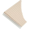 thumbnail image 3 of Panpipes Musical Instrument 16 Pipe Flute Beginner Playing Pan Flute C Key Pan Flute, 3 of 9