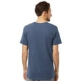 thumbnail image 4 of M&O Gold Soft Touch T-Shirt 4800, T-Shirt for Men, Men's Short Sleeve, Unisex Fit, Indigo Blue, M, 4 of 5