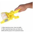 thumbnail image 5 of Cepillo de rodillo para bordes de pintura, cepillo de rodillo de mano multifuncional para un corte limpio y afilado, 1 juego de 5 piezas para pintura de techo de pared de la habitación del hogar, 5 of 5