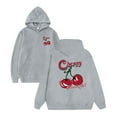 thumbnail image 2 of XIAOCHA Cherry Athletic Hoodies for Men Oversized Kangaroo Pocket Hooded Top Casual Cute Streetwear Soft Hoodie, 2 of 4