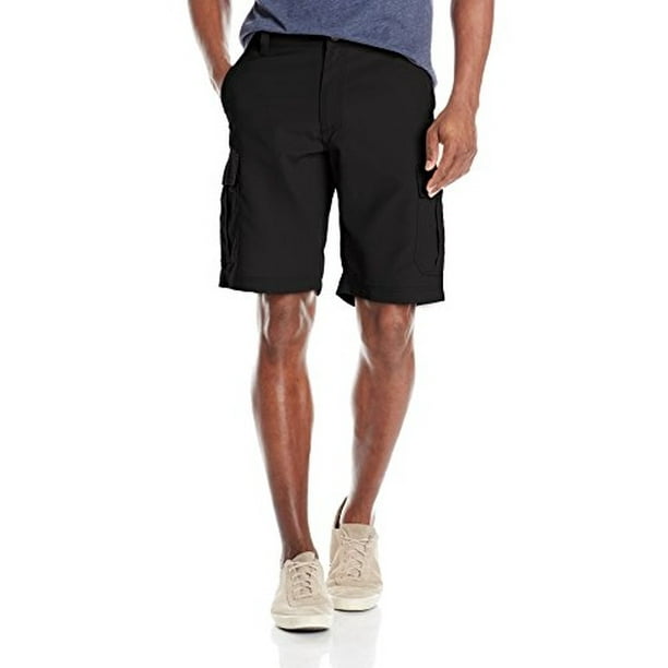 Lee Lee Men's Big & Tall Dungarees Performance Cargo Short Black