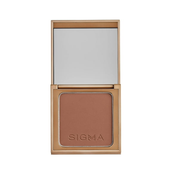 Sigma Beauty Matte Bronzer - Longwear Light Bronzer Powder With Matte Finish For Face - Achieving Natural Sun Kissed Glow (Deep)