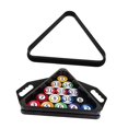 thumbnail image 2 of koolsoo Billiard Triangle Ball Rack Beginners Triangle Frame for Home Snooker Indoor Black, 2 of 9