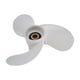 thumbnail image 1 of 3 Blades Outboard Propeller 7 1/4 X 6 -BS Boat Engine Propeller White for Outboard Motor for Marine Boat, 1 of 8