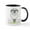 White/Black Inside, variant on CafePress - Ewe Is Not Fat Mug - 11 oz Ceramic Mug - Novelty Coffee Tea Cup