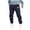 VZ39# Navy, variant on oqasdz Men's Pants Elastic Waist Fall Winter High Street Fashion Leisure Loose Sports Outdoor Running Sweat Pants Casual Comfort Soft Outwear