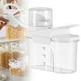 thumbnail image 2 of LYINGF Large Cereal Storage Container with Lid, Practical Dry Food Dispenser for Rice, Sugar, Oats, and Grains, Kitchen Pantry Organizer for Bulk Ingredients, 2 of 9