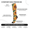 thumbnail image 2 of Pofeuu Beautiful Bohemian Sunflower Print Compression Socks for Women & Men Circulation - Best Support for Nurses,Running,Athletic,Sports, 2 of 7