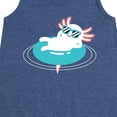 thumbnail image 3 of Instant Message - Axolotl Pool Floatie - Toddler & Youth Girls A-line Dress, 3 of 6