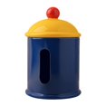 thumbnail image 1 of Caja de pañuelos de cerámica, caja de almacenamiento para servilletas, caja de papel, mesa, servilletero creativo, soporte para pañuelos para sala de azul, 1 of 9