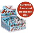 thumbnail image 2 of Disney: Backpack Clip Blind Bag - Cars - 3" Mystery Collectible Figure, 3D Sculpt Vehicle Characters, Metal Clip-Chain, Surprise Assorted Licensed Toy, 2 of 8