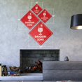 thumbnail image 2 of Daiquiri Vintage Crossing Sign Zone Xing | Indoor/Outdoor Plastic | 12" Tall Rustic Drink Frozen Cocktail Margarita, 2 of 3
