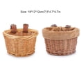 thumbnail image 3 of Inteprter Cesta de almacenamiento para bicicletas para niños, cestas de mimbre para artículos diversos, portabicicletas tejido a mano para Almacenamiento y organización del hogar sin forro, 3 of 6