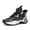 Black White, variant on Youth Lightweight Basketball Shoes, High-Top Sneakers for Boy Comfort Trainers (Little Kid/Big Kid)