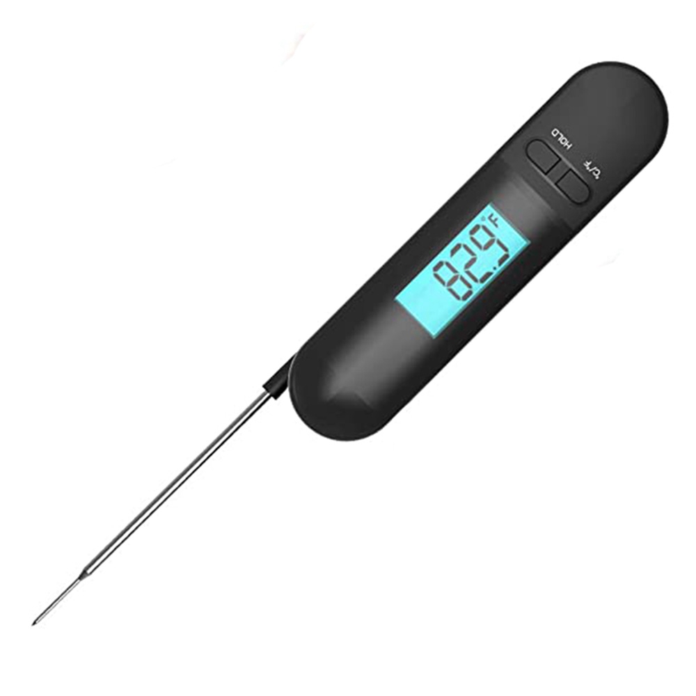 Meat Thermometer, Waterproof Ultra Fast Digital Food Thermometer with Probe and Backlight