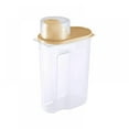 thumbnail image 1 of Topumt Cereal Container Oatmeal Dispenser, Rice Storage Bin with Airtight Design, Perfect for Suger Grain Flour Nuts Organization, 1 of 3