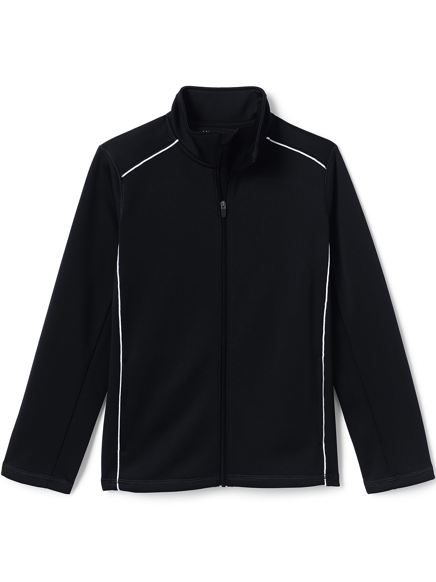 Lands' End School Uniform Kids Active Track Jacket