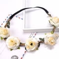 thumbnail image 4 of Transemion Omen Wedding Flower Headband Bridal Hair Accessory Fits With Wedding Pink, 4 of 6
