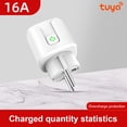 thumbnail image 2 of Monitoreo de energía de enchufe inteligente WiFi Tuya para dormitorio de estudio de sala de estar Hugtrwg  Nuevos Originales, 2 of 9