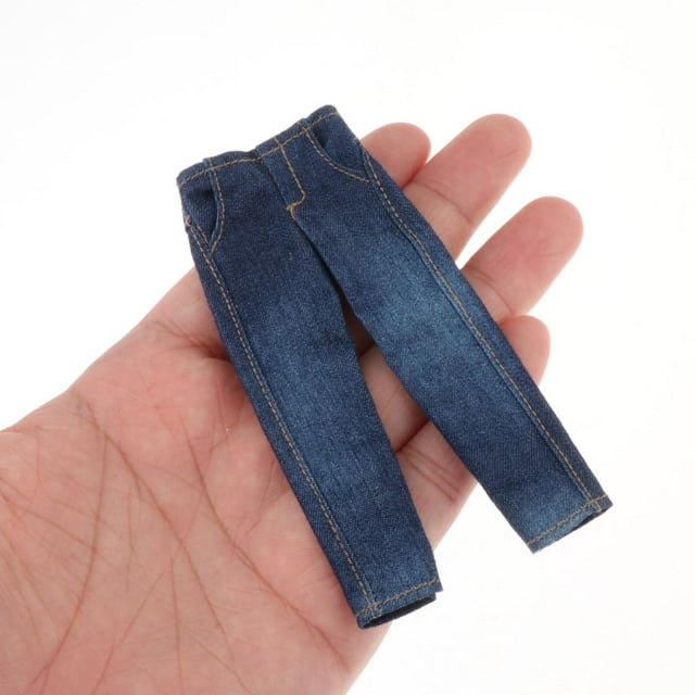 Jeans para muñecas perfecl 1/12 trajes de muñecas ropa de muñecas juguetes para niños