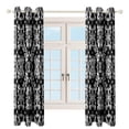 thumbnail image 4 of Bohemia Study Room Living Kitchen Bedroom For Blackout Curtain Printed 2 Panels, 4 of 6