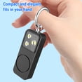 thumbnail image 4 of Llavero Con Luz De Alarma De Seguridad De 150 DB, 4 Modos De Iluminación, Sirena De Seguridad Portátil Recargable Por USB Con Flash Fuerte Para Senderismo, Viajes, Camping Y, 4 of 7