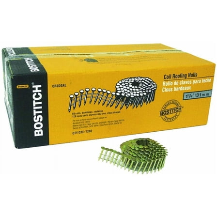 Roofing Nail,1-1/4 in, PK7200