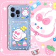 thumbnail image 1 of Cartoon Popular Pattern With Card Package Four-corner Anti-drop Transparent Phone Case For IPhone 14ProMax/14Plus/14Pro/14, IPhone 13ProMax/13Pro/13/13MINI, IPhone 12ProMax/12Pro/12/12MINI, IPhone 11P, 1 of 3