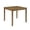 Oak 1#(Table Only), variant on PAPROOS Counter Height Dining Table, Solid Wood Square Kitchen Table for Small Space, Modern Farmhouse Acacia Wooden Dining Table, Walnut(Table Only)