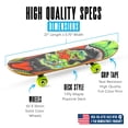 thumbnail image 3 of Mini Cruiser Skateboard for Kids and Teens – Lightweight 22" Maple Deck – Smooth 50mm Wheels – Locker Board for School, Travel, and Campus – Madd Gear Skateboard, 3 of 10