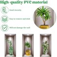 thumbnail image 2 of piezas de pegatinas de pared para jarrones, pegatinas de pared para jarrones 3D, pegatinas de pared para plantas 3D, pegatinas de pared para plantas, pegatinas extraíbles para jarrones para sala de e, 2 of 5