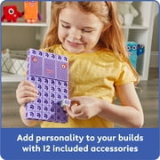 hand2mind Numberblocks Heroes with Zeroes MathLink Cubes Activity Set, Elementary Math & Counting Toys, Ages 3+